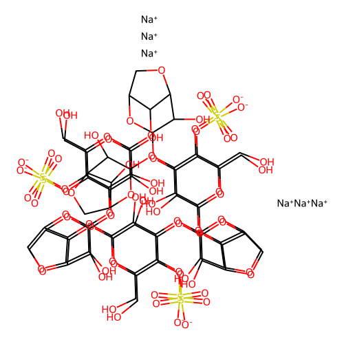 neocarradodecaose 4¹,4³,4⁵,4⁷,4⁹,4¹¹-hexasulfate hexasodium salt