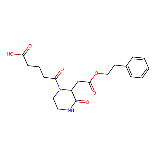 5-oxo-5-{3-oxo-2-[2-oxo-2-(phenethyloxy)ethyl]-1-piperazinyl}pentanoic acid