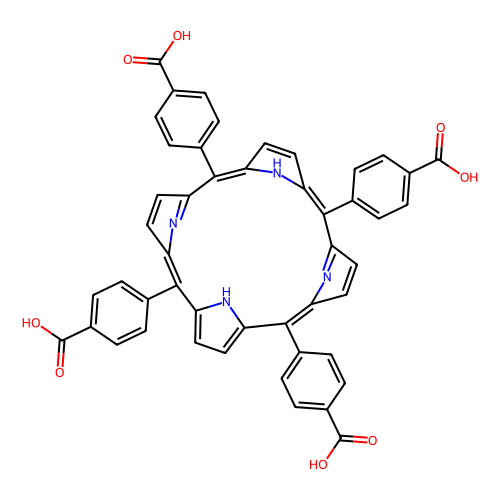4,4′,4′′,4′′′-(porphine-5,10,15,20-tetrayl) tetrakis(benzoic acid) (c09-1001-644)