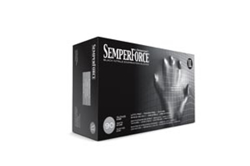 sempermed semperforce nitrile exam powder free textured glove 10232033