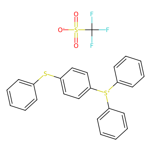 (4-phenylthiophenyl)diphenylsulfonium triflate (c09-1007-219)