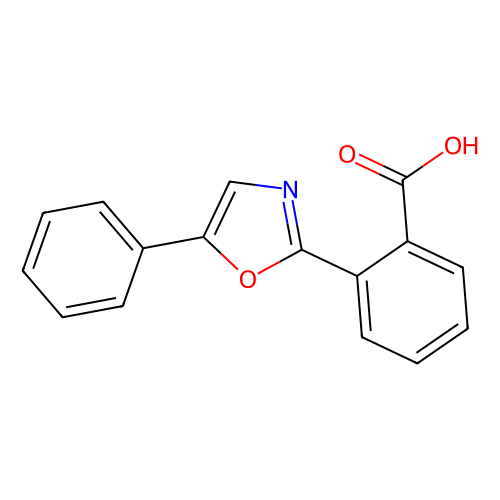 2-(5-phenyl-2-oxazolyl)benzoic acid (c09-1007-536)