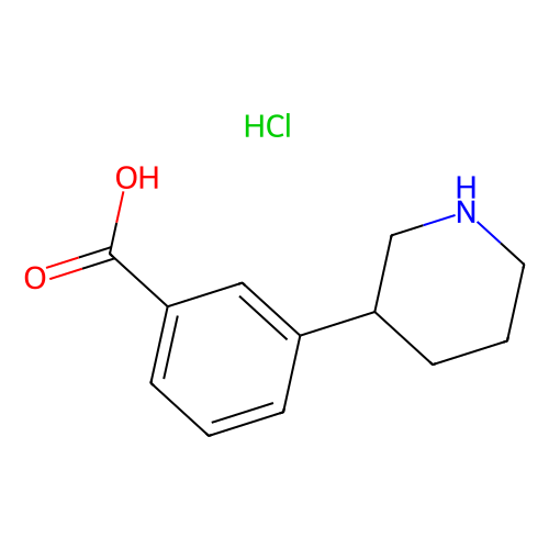 3-(piperidin-3-yl)benzoic acid hydrochloride