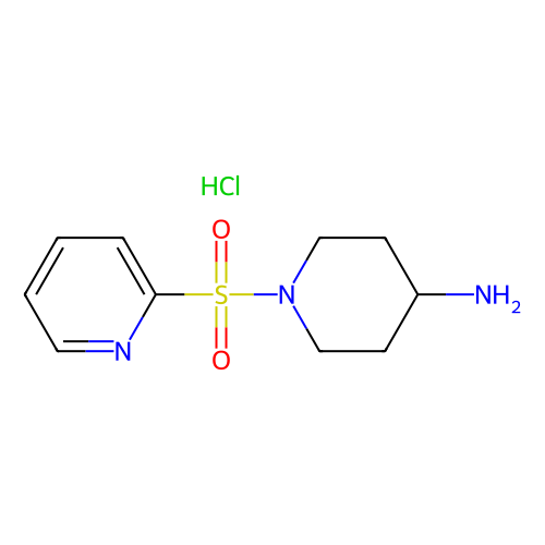 1-(pyridin-2-ylsulfonyl)piperidin-4-amine hydrochloride (c09-1008-618)