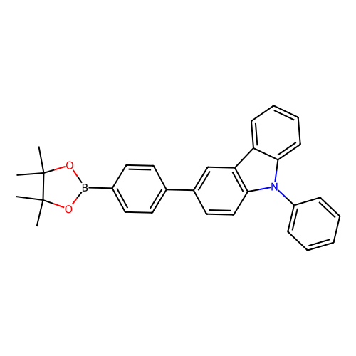 9-phenyl-3-(4-(4,4,5,5-tetramethyl-1,3,2-dioxaborolan-2-yl)phenyl)-9h-carbazole (c09-1010-884)