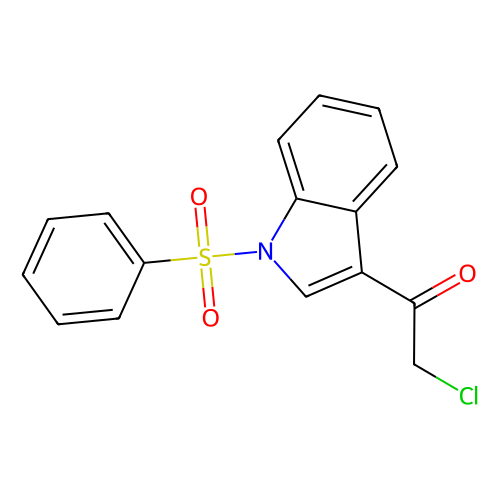 1-phenylsulfonyl-3-chloroacetylindole