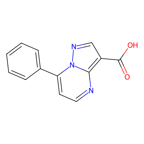 7-phenylpyrazolo[1,5-a]pyrimidine-3-carboxylic acid (c09-1015-915)