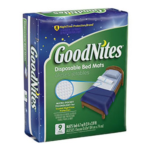 kimberly clark goodnites bed mats