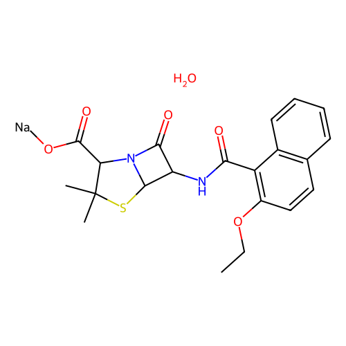 nafcillin sodium (c09-0990-488)