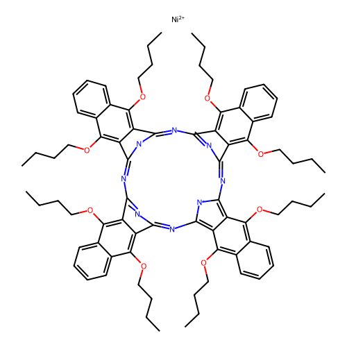 nickel(ii) 5,9,14,18,23,27,32,36-octabutoxy-2,3-naphthalocyanine (c09-0992-044)