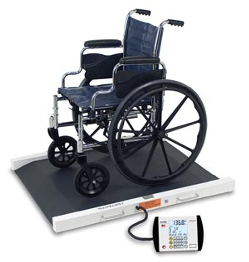 detecto portable bariatric wheelchair scale 10216047