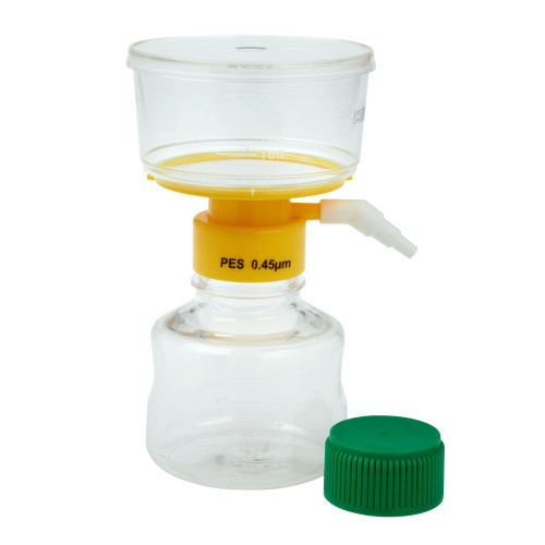 250ml filter system, pes filter material, 0.45Î¼m, 75mm, sterile