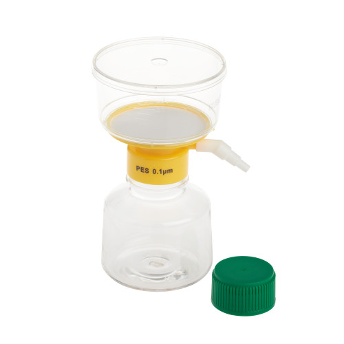 250ml filter system, pes filter material, 0.10Î¼m, 75mm, sterile