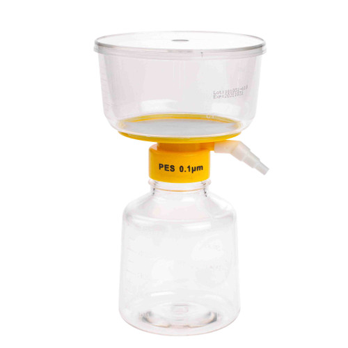 500ml filter system, pes filter material, 0.10Î¼m, 90mm, sterile