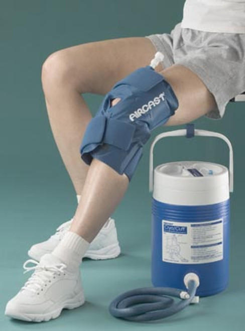 djo aircast cryo compression therapy knee 10196686