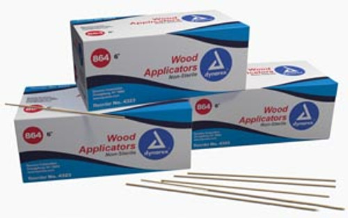dynarex wood applicators 10083449