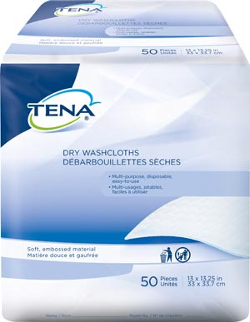 essity hms tena dry washcloths 10350816