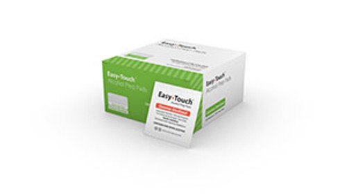 mhc medical easytouch alcohol prep pads 10314603