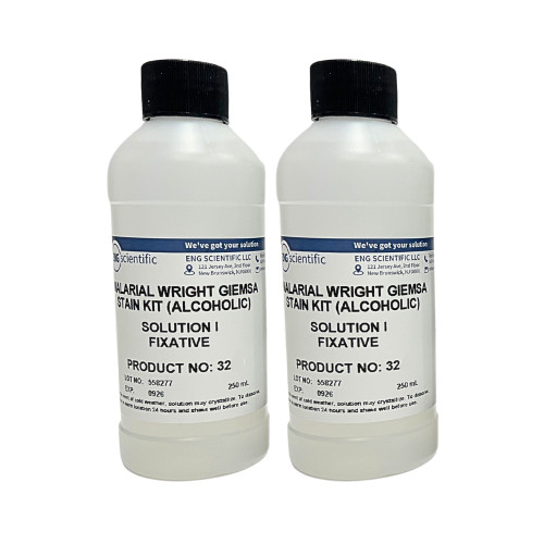 Malarial Wright Giemsa Stain Kit - Solution I - Fixative (950mL)