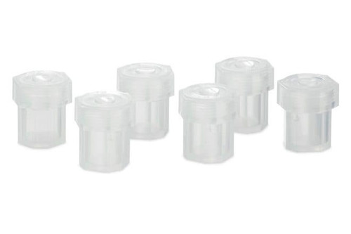 Waters IonHance DFA kit components including PFA vials and LDPE bottles