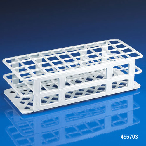 snap n rack tube rack for 25mm tubes 40 place pp red