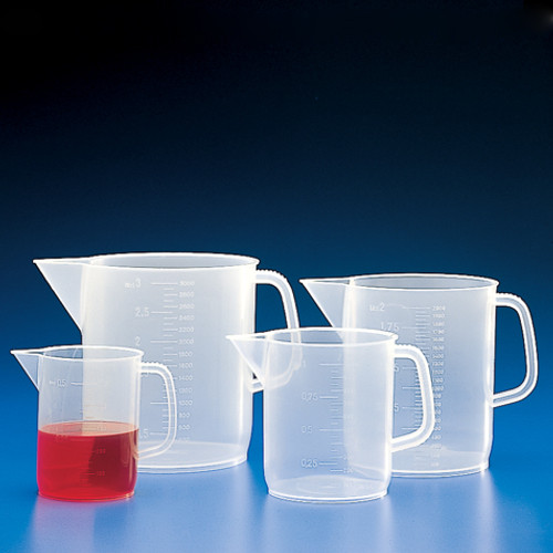 beaker with handle pp molded graduations 5000ml c03 0120 286