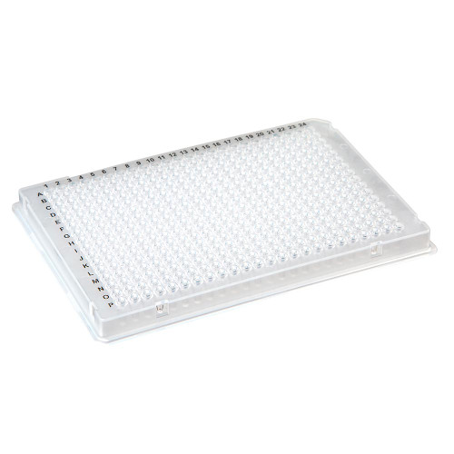 0 1ml 96 well pcr plate low profile half skirt light cycler style white