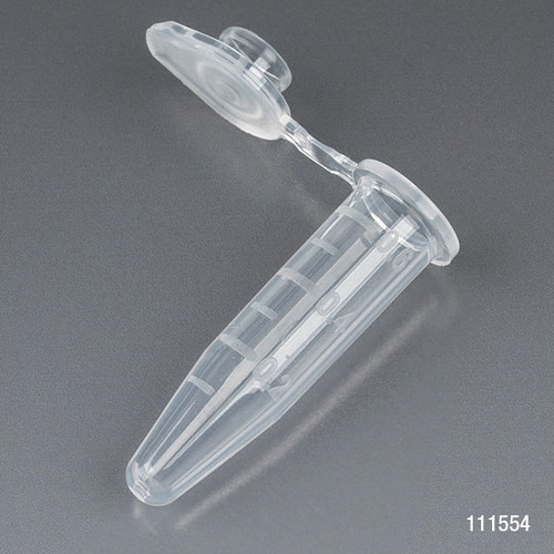 microcentrifuge tube 0 5ml pp attached snap cap graduated amber certified rnase dnase and pyrogen free 500 stand up zip lock bag