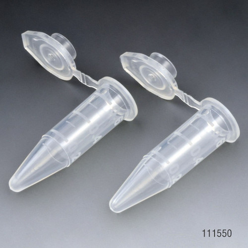 microcentrifuge tube 1 5ml pp attached snap cap graduated natural