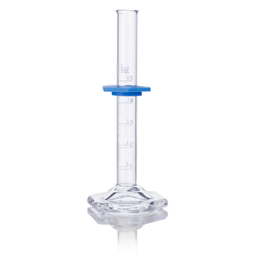 cylinder graduated globe glass 100ml class b to deliver td dual grads astm e1272 4 box