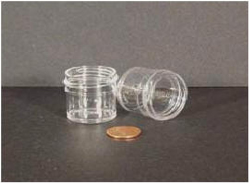 jar wide mouth 15ml 1 2oz pp 33mm opening 1 x 1 7 16  screw cap packaged separately