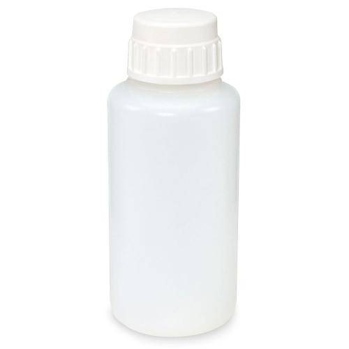 vacuum bottle narrow mouth heavy duty hdpe bottle white pp 53mm screw cap 2 litres 0 5 gallons 2 pack
