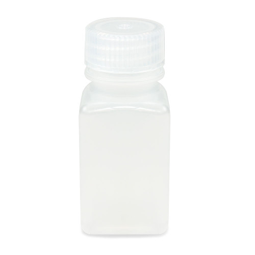 bottle wide mouth square pp attached pp screw cap 175ml 12 pack