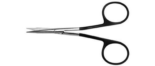 Plastic Surgery Scissors, Supercut, Curved, Length: 4.75