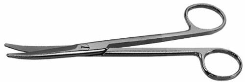 Mayo Dissecting Scissors, 10" (25 Cm), Curved, Standard Beveled Blades