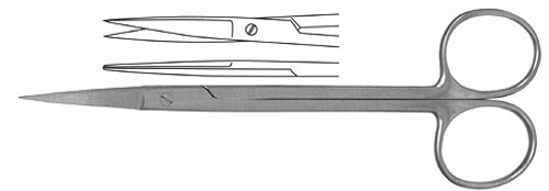 Joseph Nasal Scissors, Straight, Length: 5.75