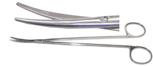 Metzenbaum Scissors, Curved, Length: 7