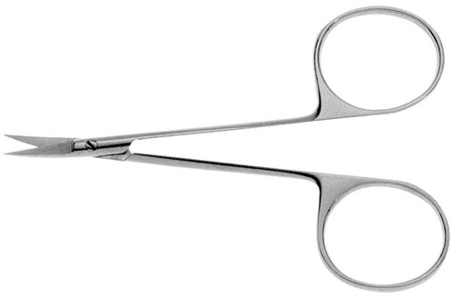 Iris Scissors, Delicate, Straight, Length: 3.5"