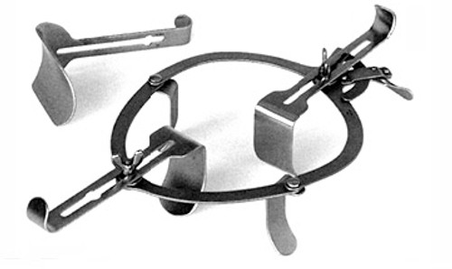 O'Sullivan-O'Connor Abdominal Retractor- Deep Blades- 4In Xl Blades: Size: 2 Each 4.5 CM X 10.6 CM /1.75In X 4.25In, 1 Each 6.5 CM X 10.25Cm/2.75In X 4.1In