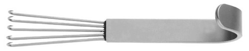 Anderson Bear Claw Retractor, 5 Prongs, Length: 4.75