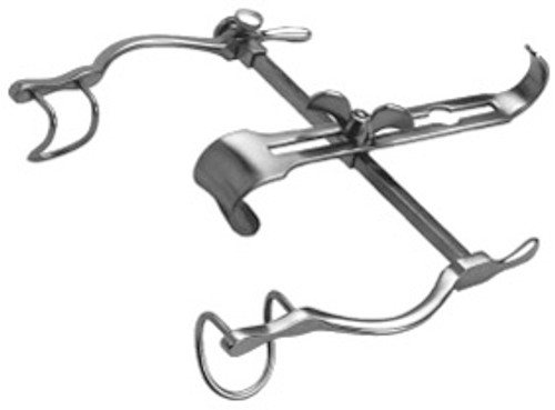 Balfour Baby Retractor Pedi Fens Bld, 4"