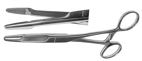 Olsen-Hegar Needle Holder With Suture Scissors, 6-1/2" (16.5 Cm), Serrated Jaws