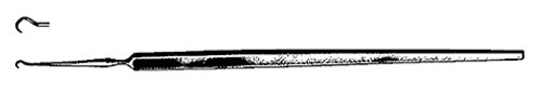 Frazier Skin Hook, Sharp 7" (178 MM) Length, 3.5 MM Hook