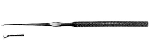 Kilner Skin Hook, Knurled Handle, Sharp, Width: 4.5, Length: 5