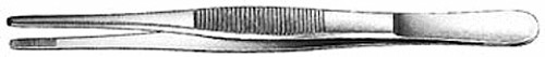 Dressing Forceps, Standard Pattern, Serrated Handles And Tips, Length: 6
