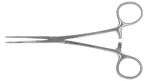 Pean-Baby Forceps, Extra Delicate, Curved, Length: 5.5