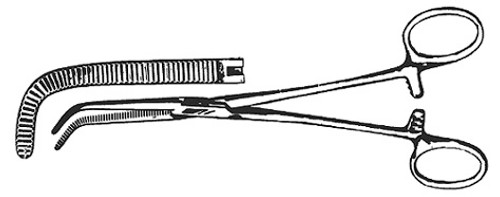 Rochester-Mixter Artery Forceps Jaws 80 Degrees Angled 6 1/4"