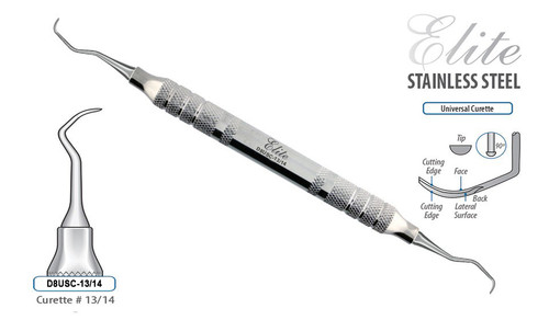 Curette Elite Silver Columbia # 13/14