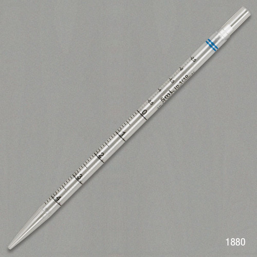 serological pipette 5ml ps short style 230mm sterile blue individually wrapped