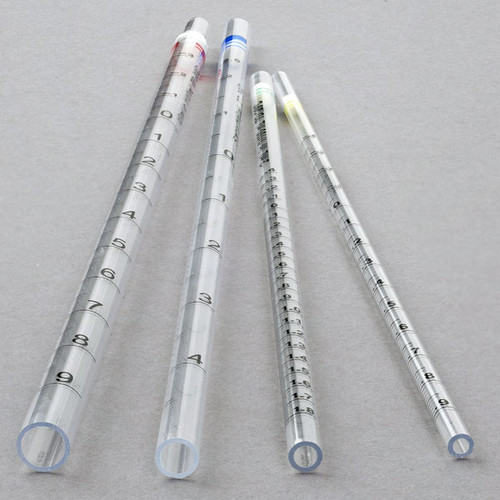 serological pipette 2ml ps open end 270mm sterile green individually wrapped paper plastic